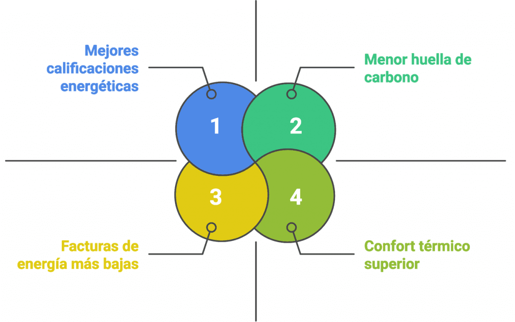 Beneficios del aislamiento de cubiertas en edificios